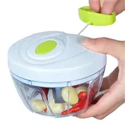 Manual Vegetable Chopper Kitchen Speedy Chopper Garlic Cutter Vegetable_img_2