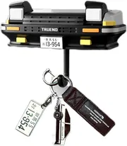 Car Headlight Wall Key Holder – Creative Automotive Key Hanger with LED Light_img_1