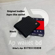 Tommy Hilfiger Genuine Leather Super Slim Wallet With Box_img_2