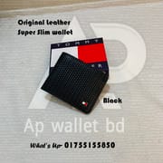 Tommy Hilfiger Genuine Leather Super Slim Wallet With Box_img_3