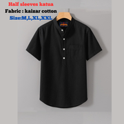 Kaijar Cotton Half Sleeves Katua For Men_img_3