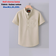Kaijar Cotton Half Sleeves Katua For Men_img_6