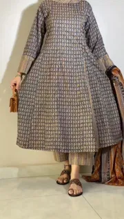 Printed Frock Suit_img_2