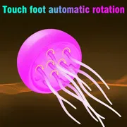 Creative Home Lighting Dynamic Voice Control Jellyfish Lamp Color Changing Atmosphere Romantic Rechargeable Ambient Night Light_img_5