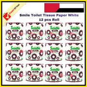 Smile Toilet Tissue Paper White 12 pcs Roll_img_0