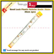 Good Luck Plastic Scholar Scale / Ruler 30cm 1pcs_img_0