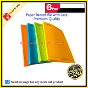 Paper Record file with Lace Premium Quality pack of 6 pcs_img_3