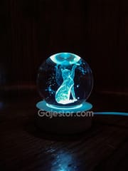 7 colour 3D crystal ball lamp ( cat variant )_img_0