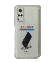 Vivo Y51 (2020)Transparent/Clear Soft silicone Phone Cover_img_1