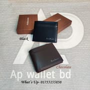 Fuerdanni Luxury Vintage Premium PU Leather Soft Sort Wallet with box_img_0