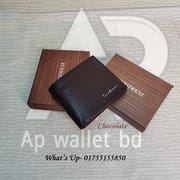 Fuerdanni Luxury Vintage Premium PU Leather Soft Sort Wallet with box_img_1