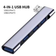 PD High Speed USB-C USB HUB Wide Using USB3.0 5Gbps Portable Type-C Docking Station 4 In 1 USB Hub For Computer Accessories Cherry Super | Price in BD_img_0