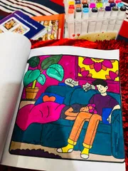 Couple Cozy Moments - Coloring Books_img_9