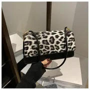 Glossy Tiger print shoulder bag_img_1
