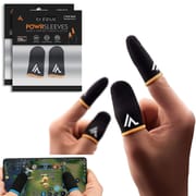 (4 pice) Mobile Finger Sleeve/Press Trigger Game Controller Sweatproof Gloves for Mobile Gaming / Finger Sleeves | Price in BD_img_0