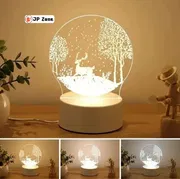 3D deer lamp_img_1