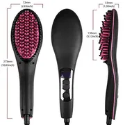 Simply Straight Ceramic Hair Straightening Brush – Ionic Hot Comb with Adjustable Temperature_img_4