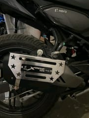 Premium SS Star Silencer Gourde For Hero Xtream 125R_img_2