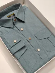 Ajwah Premium Kabli Panjabi – muted teal Edition_img_0