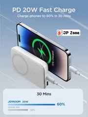 JOYROOM JR-W020 10000mah 20W Magnetic Wireless Mini Power Bank_img_0