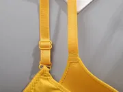 women Seamless t-shirt bra Underwear Sexy Gathered Bras Soft Breathable Bras Solid Color Underwear Girls Women Underwear Accessories_img_9