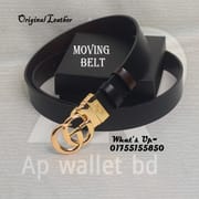 Gucci Genuine Leather Moving Belt With Box_img_2