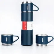 3 in 1 Vacuum Insulated Thermal Flask Cup Set_img_5