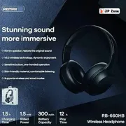 REMAX RB-660HB Stereo Wireless Bluetooth Headset_img_3