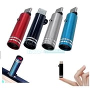 Type-C USB Rechargeable Key Ring Lighter | Windproof Electronic Cigarette Lighter | Price in BD_img_0