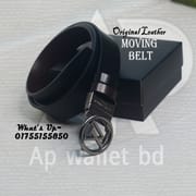 Louis Vuitton Original Leather Moving Belt 2 side used With Box_img_4