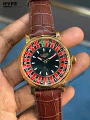 LIGE LG89161 Casino Dial Watch For Men (Brown Belt)_img_2