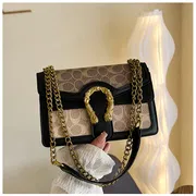 Premium Two compartment with chain Shoulder bag_img_7