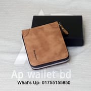 Men Bense Round Zipper Premium Wallet With Box_img_4