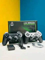 64GB Built-in 20000 Games Stick 2 Wireless controller gamepad 4K HD Video game Console_img_0