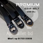 Coach Premium Original Leather Gear Buckle Belt With Box_img_0