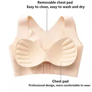 Posture Correction Bras Underwear Women Prevent Hunchback Bra Push Up Brassiere Shockproof Sports Fitness Vest Lingerie Tank_img_1