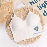 Women's Cotton Bra Tank Top Bra Women Fashion Tank Up Female Sports Bra Sexy Lingerie Push Up Brassiere Ladies Bralette Top_img_6