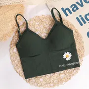 Women's Cotton Bra Tank Top Bra Women Fashion Tank Up Female Sports Bra Sexy Lingerie Push Up Brassiere Ladies Bralette Top_img_9
