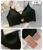Push Up Bra Seamless Invisible Bra For Women Sexy Lingerie Deep Vneck Wire Free Brassiere Bra Removable Pads Bralette Underwear_img_1