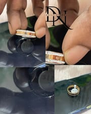 Fashion Trend Titanium Steel Rings for Women | Mixed Rose Gold Color-Preserving Rings_img_10