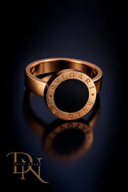 Fashion Trend Titanium Steel Rings for Women | Mixed Rose Gold Color-Preserving Rings_img_1
