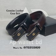 Gucci Original Leather Auto Gear Belt with Box_img_0