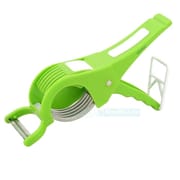 2-in-1 Multipurpose Vegetable & Fruit Cutter with Peeler | 5 Sharp Blades Multi Chopper | Price in BD_img_1