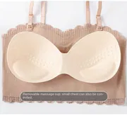 Strapless Tube Tops Women's Underwear without strap with strap Female Crop Top Invisible Strapless Bra Tops Beauty Back Anti-slip Bra_img_5