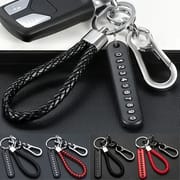 PU Leather Braided Keychain – Anti-Lost Woven Rope Key Holder for Bags, Cars & DIY Accessories | Price in BD_img_1