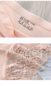 Lace Briefs Women Plus Size Ladies Ice Silk Seamless Underwear European US Female Underpants Hot Style_img_7