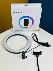 Havit ST7012 Pro Tripod Stand With Ring Light_img_1