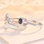 100 LANGUAGE " I LOVE YOU" RING WITH RED GIFT BOX_img_3