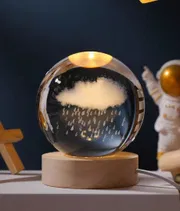 3D Crystal Ball – Rain Cloud 1 Color / 7 Color_img_0