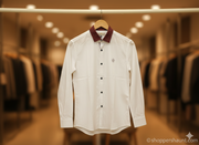 Trendy red white contrast shirt 0089_img_1